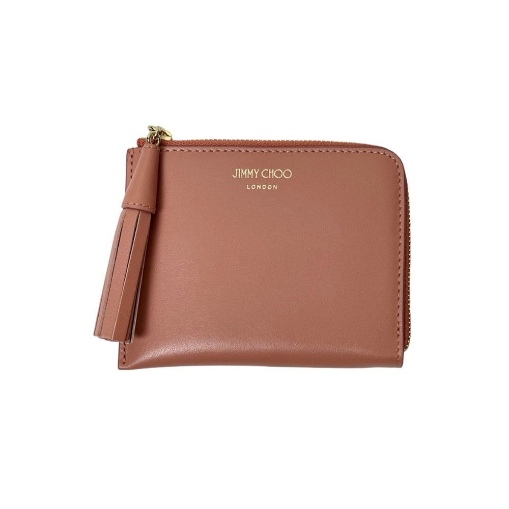 Jimmy Choo | Athini Coin Holder Wallet in Powder Pink